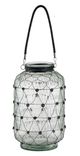 A & B Home Clear Glass Vase-0