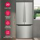 Frigidaire Gallery® 30 in. 20.0 Cu. Ft. Stainless Steel French Door Refrigerator -2