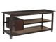 Sanus® Foundations Basic Series Audio Video Stand-Walnut-1