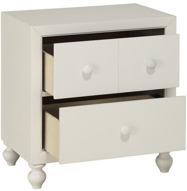 Mazin Furniture Wellsummer White Nightstand-2