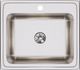 Elkay Lustertone® Classic Lustrous Satin 25" x 22" x 10-3/8" 1-Hole Single Bowl Drop-In Sink with Perfect Drain®-1