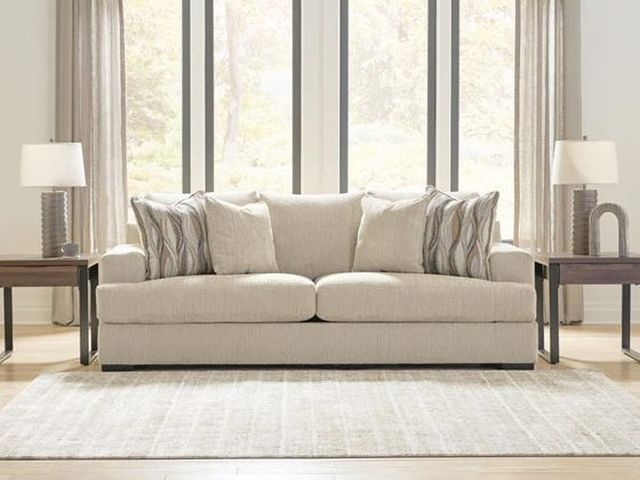 Signature Design by Ashley® Lofwood Oatmeal Sofa-1