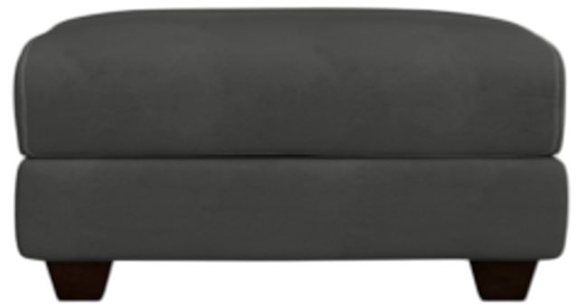 Bassett® Furniture Club Level Leland Flint Gray Ottoman-0