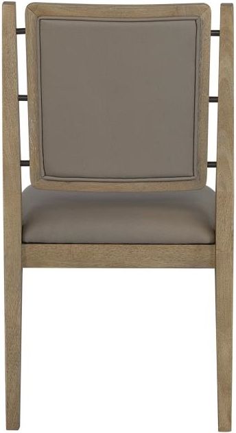 Bernards Linné Faux Leather Wheat Dining Chair-3