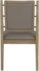 Bernards Linné Faux Leather Wheat Dining Chair-3