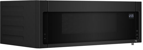 Whirlpool 30" 1.1 Cu. Ft. Black Over the Range Microwave-1