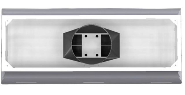 Vent-A-Hood® Designer Series 66" White Island Range Hood-1