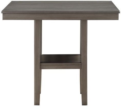 Mazin Furniture Sharon Gray 5 Piece Counter Height Dinette Set-1
