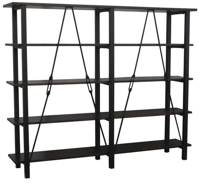 Nest Home Collections Cam Iron/Java Etagere-0
