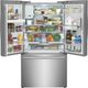 Frigidaire Gallery® 22.6 Cu. Ft. Smudge-Proof® Stainless Steel Counter Depth French Door Refrigerator-4