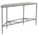 Fairfield® Sundries Axel Brown/Gray Console Table with Hammered Base-2