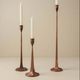 Magnolia Home by Joanna Gaines Antique Copper Medium Gatecrest Candle Holder-3