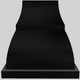 Vent-A-Hood® Designer Series 54" Black Island Range Hood-2