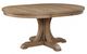 Winners Only® Nevada Brown 66'' Pedestal Dining Table-0