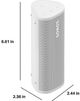 Sonos® Roam 2 White Smart Portable Speaker-2