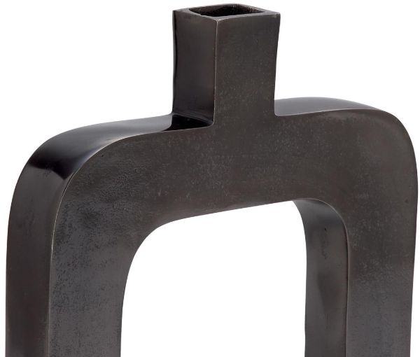 Deco Marche Black 11" Vase-1