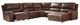 Signature Design by Ashley® Silverbrooke 6-Piece Canyon Right-Arm Facing Power Reclining Sectional-0