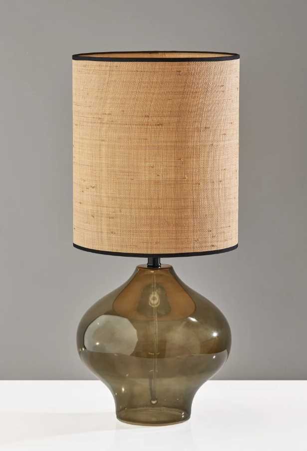 Adesso® Emma Dark Green Large Table Lamp-3