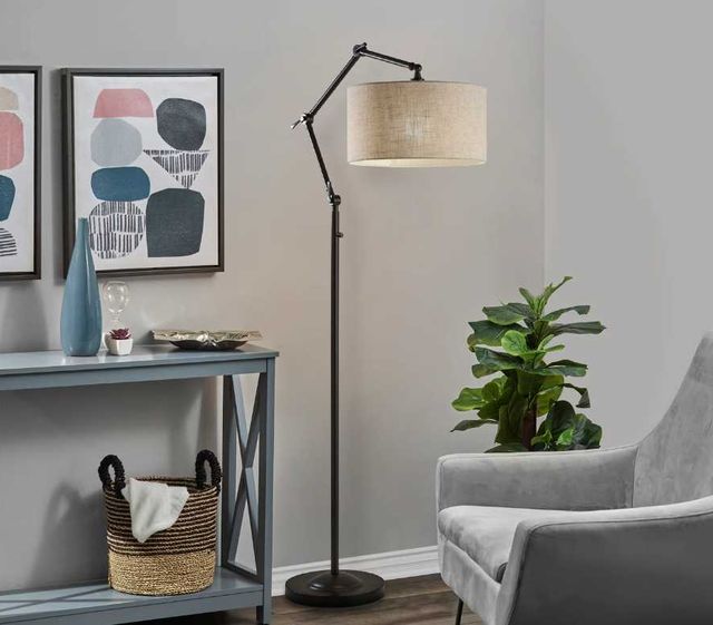 Adesso® Willard Dark Bronze Floor Lamp-3