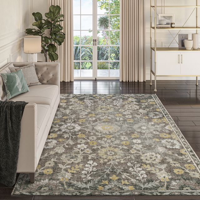 Dalyn™ Rug Company Tuscany TU2 Gray 5'x8' Area Rug-4