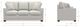 La-Z-Boy® Kennedy Snow Queen Sleeper Sofa-2
