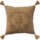 Nourison Home™ Mina Victory Vintage Pillow Beige Floral Center 20"x20" Throw Pillow-0