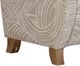Bassett Mirror Willow Khaki Swirl Accent Chair-3