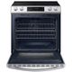 Samsung Bespoke 30" White Glass Slide In Electric Range-3