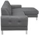 VIG Furniture Divani Casa Forli 2-Piece Gray Fabric Right-Arm Facing Sofa Sectional and Chaise-3