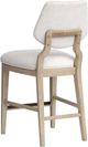Magnussen Home® Sunset Cove Sanibel Brown Counter Chair with Upholstered Seat and Back-4