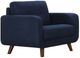 Mazin Furniture Noma Lapis Blue Upholstered Accent Chair-0