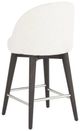 Fairfield® Customizable Ivy Swivel Counter Stool with Charcoal Legs-3
