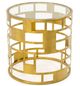 VIG Furniture Modrest Kudo Clear/Gold End Table-0