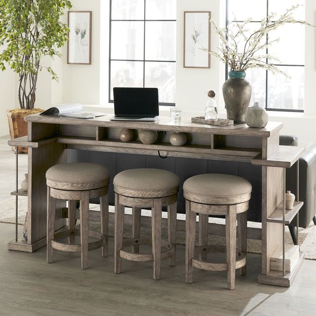 Liberty Furniture City Scape 4-Piece Burnished Beige Counter Dining Set-3