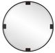 Uttermost® Cornelia Dark Bronze Round Mirror-0