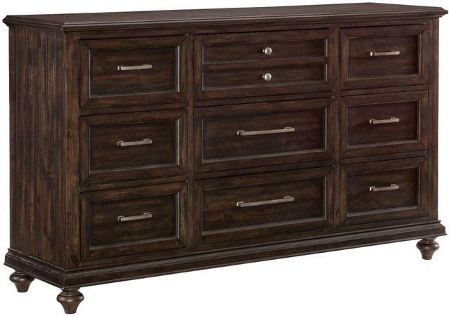 Mazin Furniture Cardano Driftwood Charcoal Dresser-1