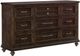Mazin Furniture Cardano Driftwood Charcoal Dresser-1