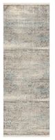 Karastan® Solitude Silk Road Cream Dark Grey 3' x 7' Runner Rug-0