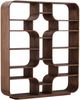 Dovetail Furniture Gaetan Brown Bookcase-0