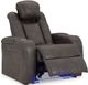 Signature Design by Ashley® Fyne-Dyme Shadow Power Recliner-1