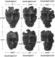 Uttermost® 6-Piece Gray Self-Portrait Wall Decor Set-2