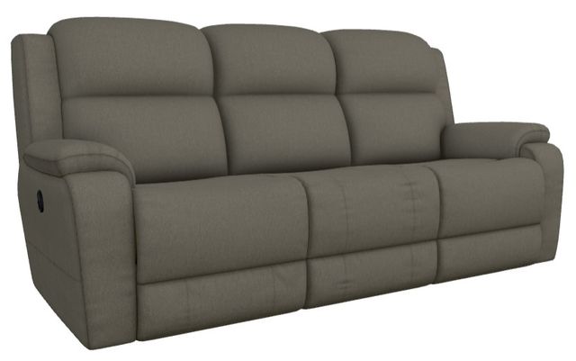 La-Z-Boy® Dorian Smoke Manual Reclining Sofa-0