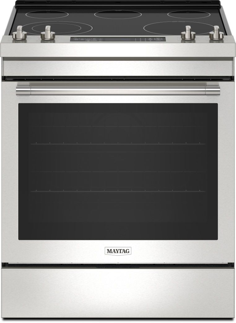 Maytag® 30" Fingerprint Resistant Stainless Steel Slide-in Electric Range 