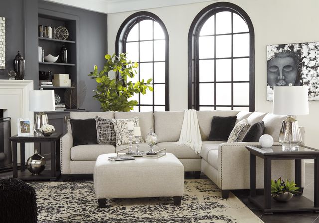 Signature Design by Ashley® Hallenberg 3-Piece Fog Right-Arm Facing Sectional-3