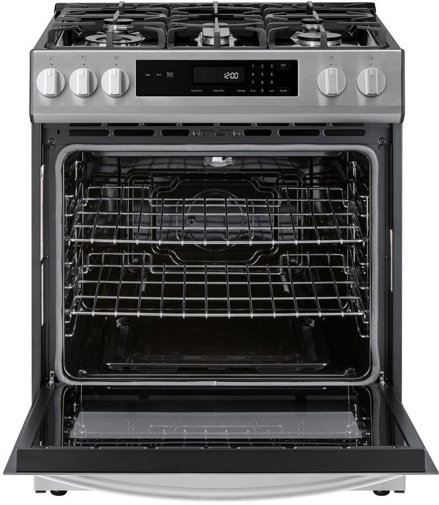 Kenmore® 30” Stainless Steel Front Control Slide-In Gas Range-1