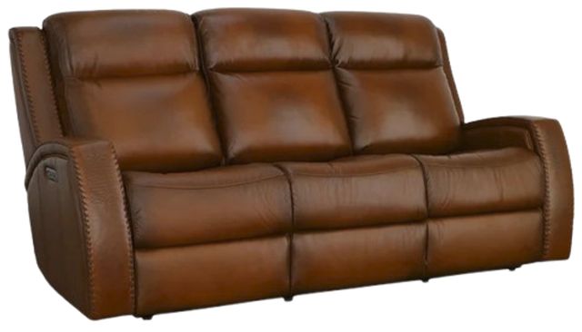 Flexsteel® Mustang Rust Power Reclining Sofa-0