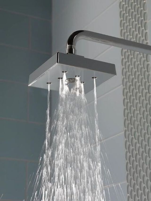 Delta Ara® TempAssure® 17T Series H2Okinetic® Chrome Shower Trim-2