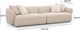 TOV Furniture Sylvie Cream Sofa-2