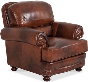 Cowboy Top-Grain Leather Chair
