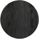 Hooker® Furniture Chapman Charred Black Shou Sugi Ban Round Cocktail Table with Pewter Accents-2